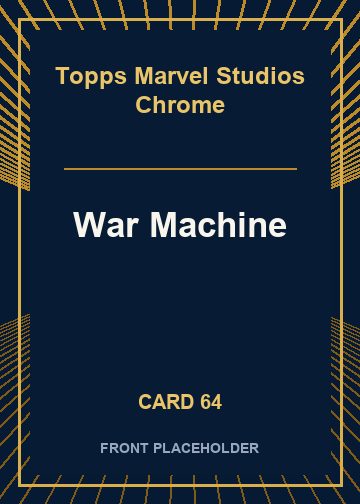 War Machine card thumbnail