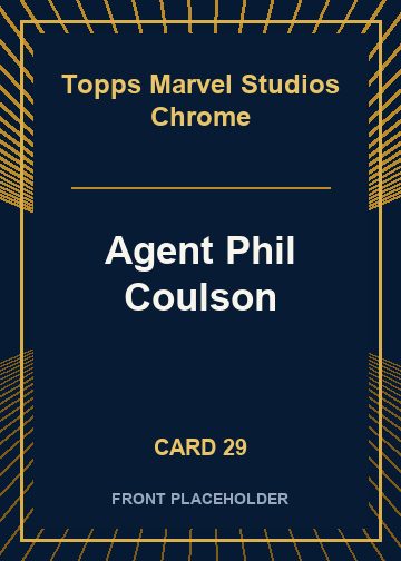Agent Phil Coulson card thumbnail