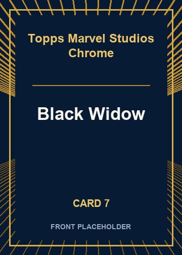 Black Widow card thumbnail