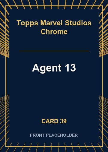 Agent 13 card thumbnail