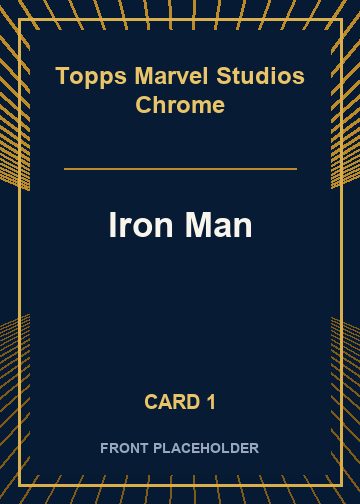 Iron Man card thumbnail