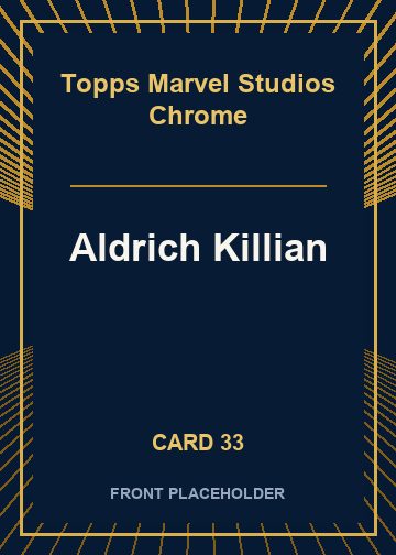 Aldrich Killian card thumbnail