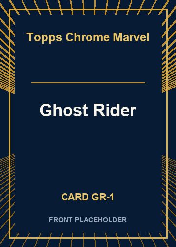 Ghost Rider front card image