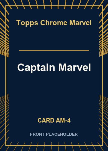 Captain Marvel front card image