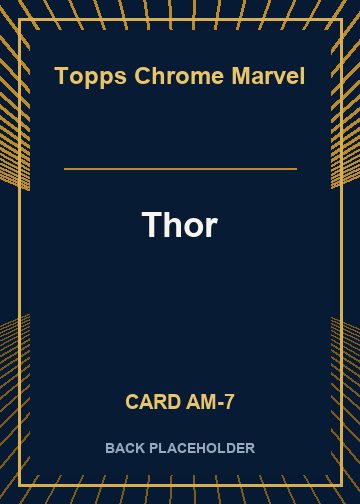 Thor back card image