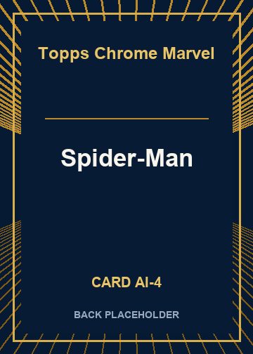 Spider-Man back card image