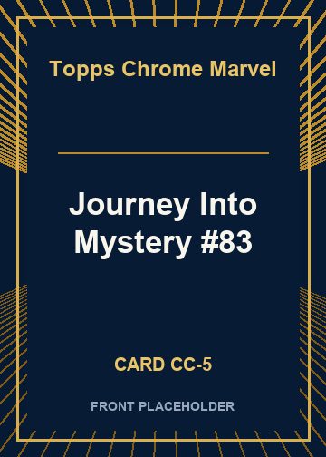 Journey Into Mystery #83 card thumbnail
