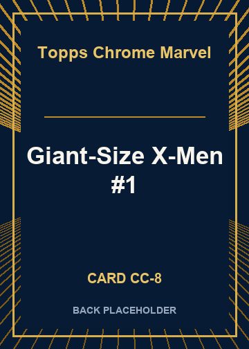 Giant-Size X-Men #1 back card image