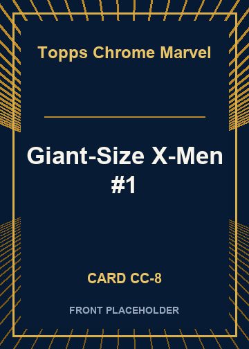 Giant-Size X-Men #1 card thumbnail