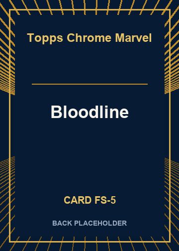 Bloodline back card image