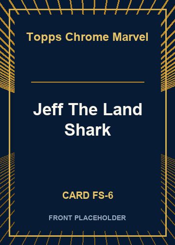Jeff The Land Shark card thumbnail