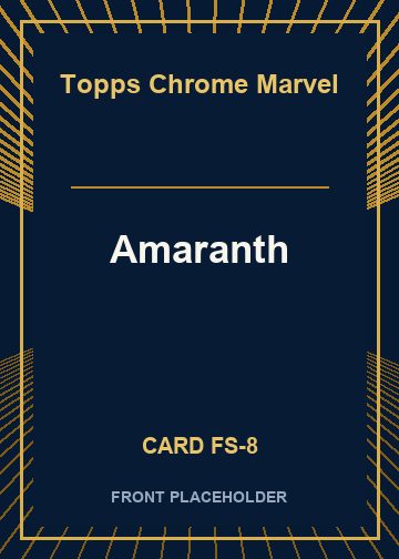 Amaranth front card image