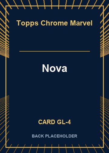 Nova back card image