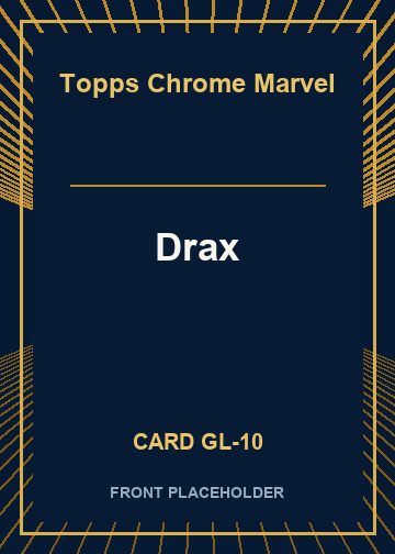 Drax front card image