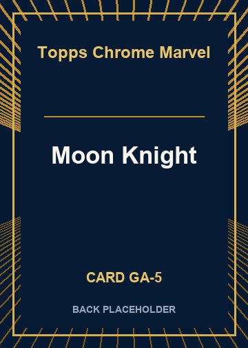 Moon Knight back card image