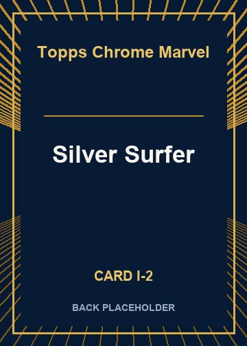Silver Surfer back card image