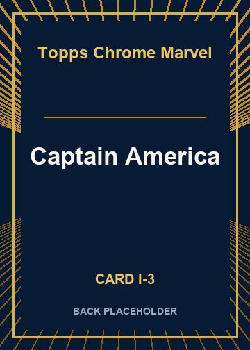 Captain America back card image