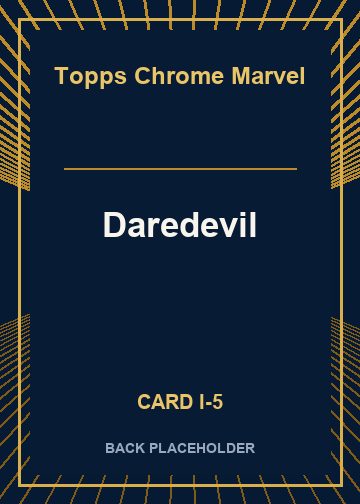 Daredevil back card image