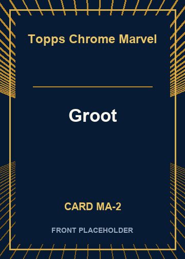 Groot front card image