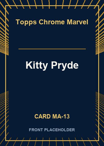 Kitty Pryde card thumbnail