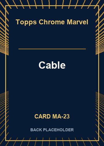 Cable back card image