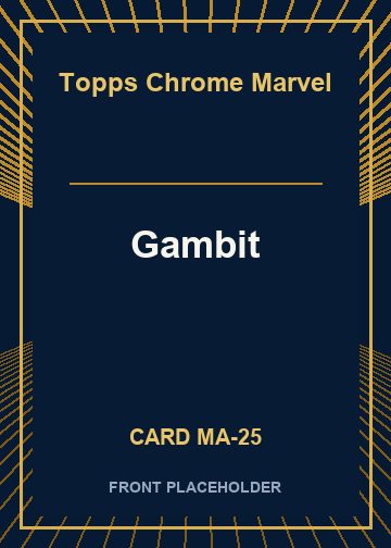 Gambit front card image