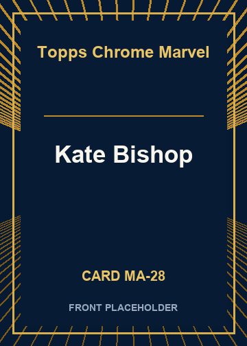 Kate Bishop card thumbnail