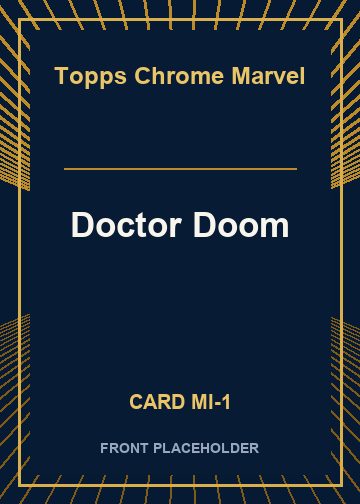 Doctor Doom card thumbnail