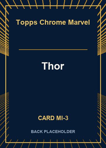 Thor back card image