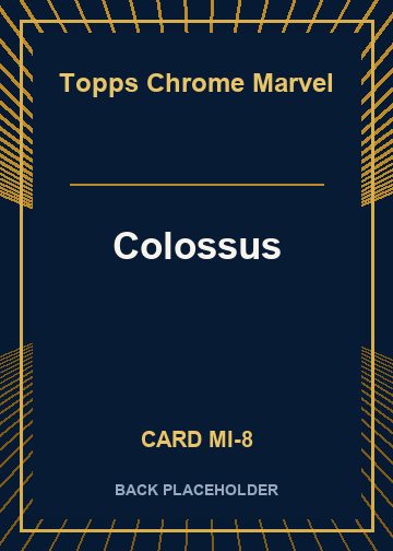 Colossus back card image