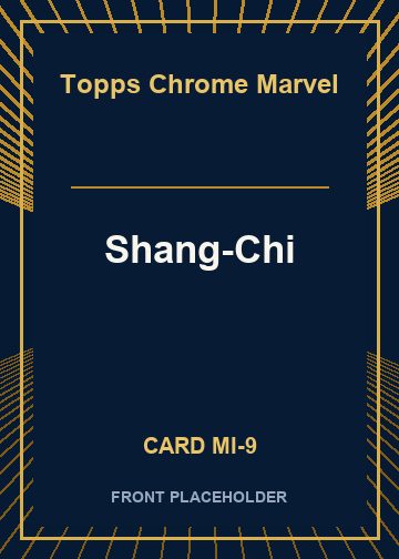 Shang-Chi card thumbnail