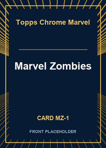 Marvel Zombies front card image