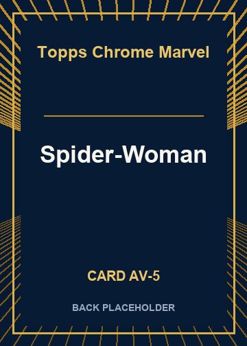 Spider-Woman back card image
