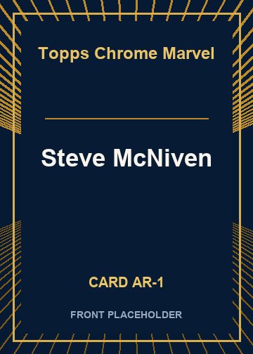Steve McNiven front card image