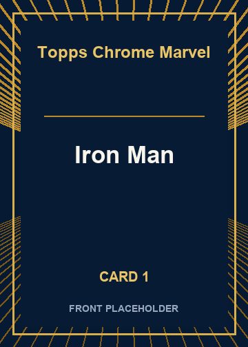 Iron Man front artwork