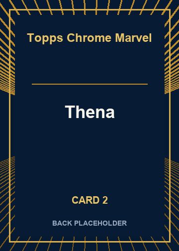 Thena back artwork
