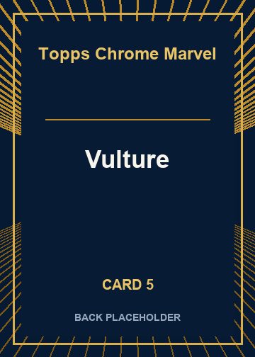 Vulture back artwork