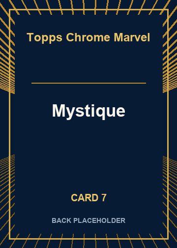 Mystique back artwork