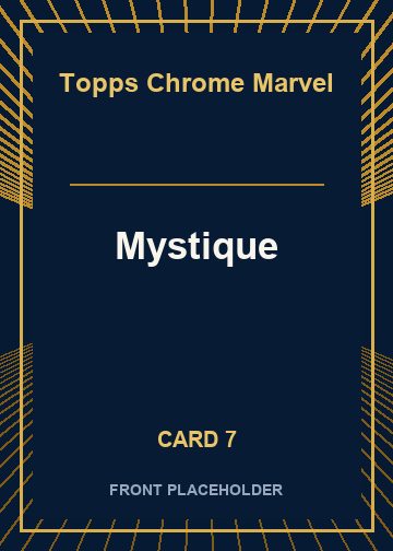 Mystique front artwork