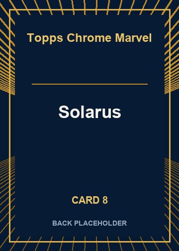 Solarus back artwork