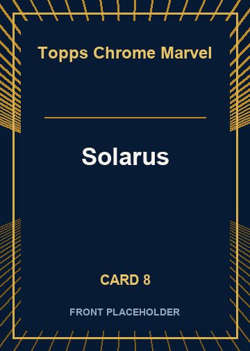 Solarus front artwork