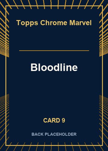Bloodline back artwork