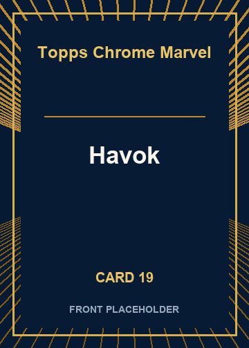 Havok front artwork