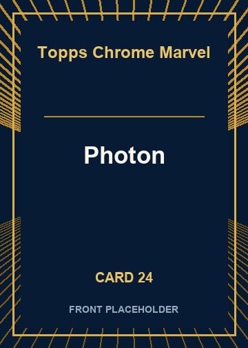 Photon front artwork