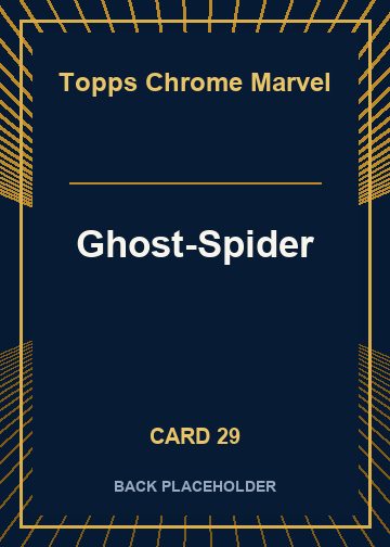 Ghost-Spider back artwork