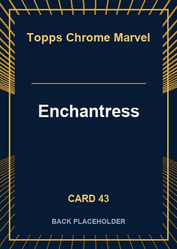Enchantress back card image