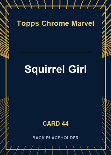 Squirrel Girl back card image
