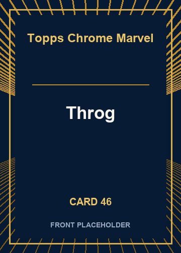 Throg front card image