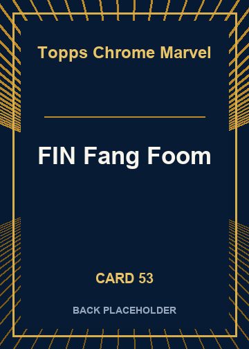 FIN Fang Foom back card image