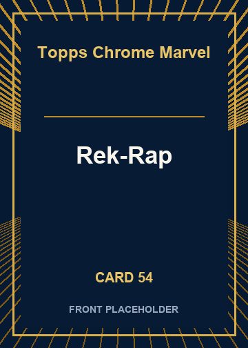 Rek-Rap front card image